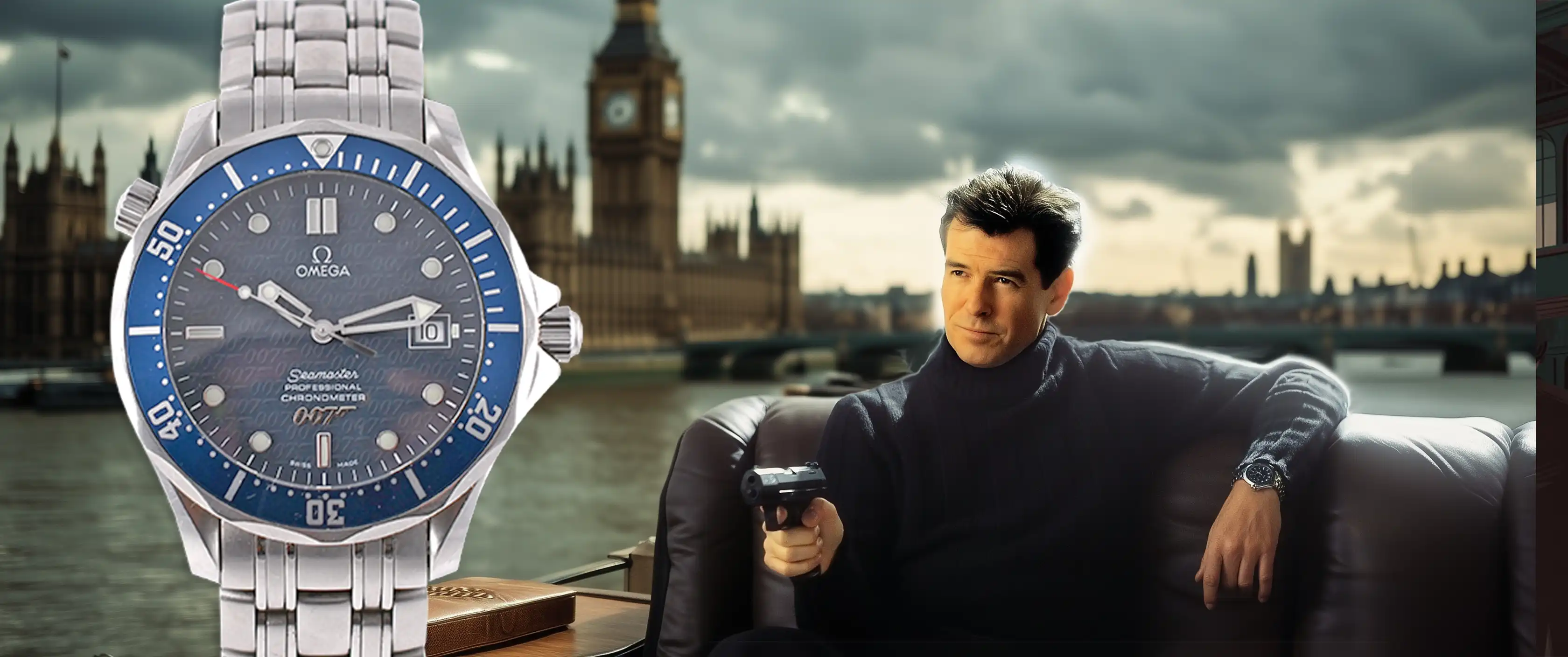 omega seamaster 300 james bond pre owned brosnan goldeneye